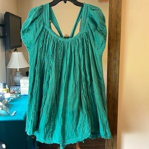 Free people emerald mini dress